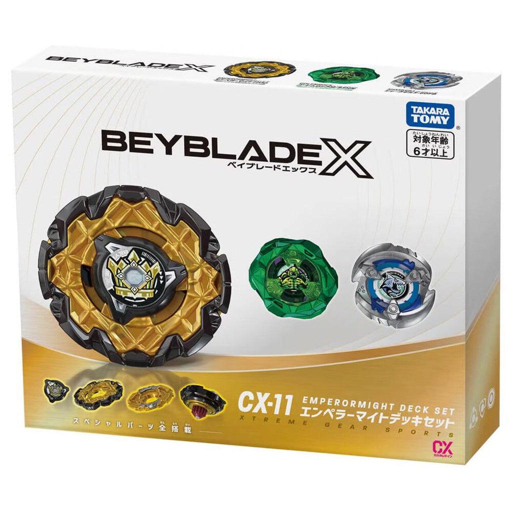 Beyblade X - CX-11 - Emperor Might - Deck Set