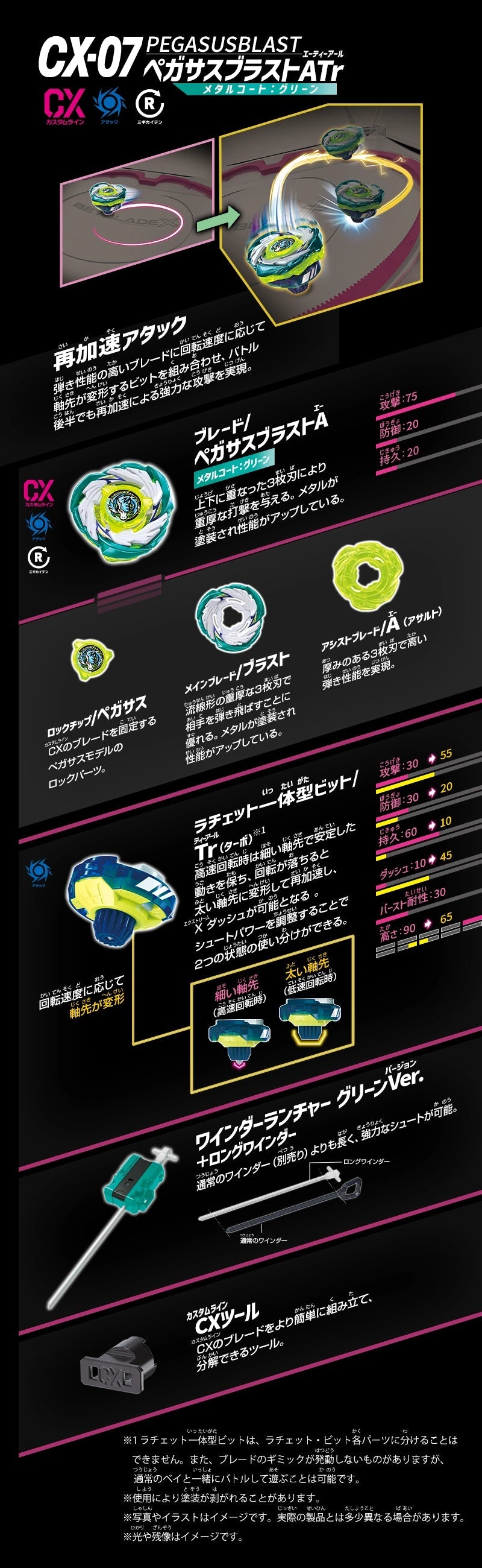 Beyblade X - CX-07 - Starter Pegasus Blast